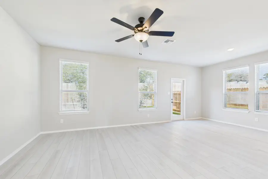 Representative unfurnished interior of a home built from the The Charlotte A by Davidson Homes LLC in Cedar Heights, San Antonio (Image 15). Representative unfurnished interior of a home built from the The Charlotte A by Davidson Homes LLC in Cedar Heights, San Antonio (Image 15).