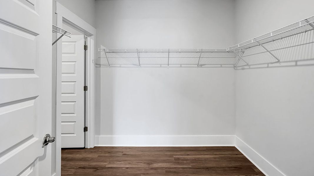 Spacious, unfurnished interior of a new home in The Haven at Indigo Preserve, Leland (Image 25).