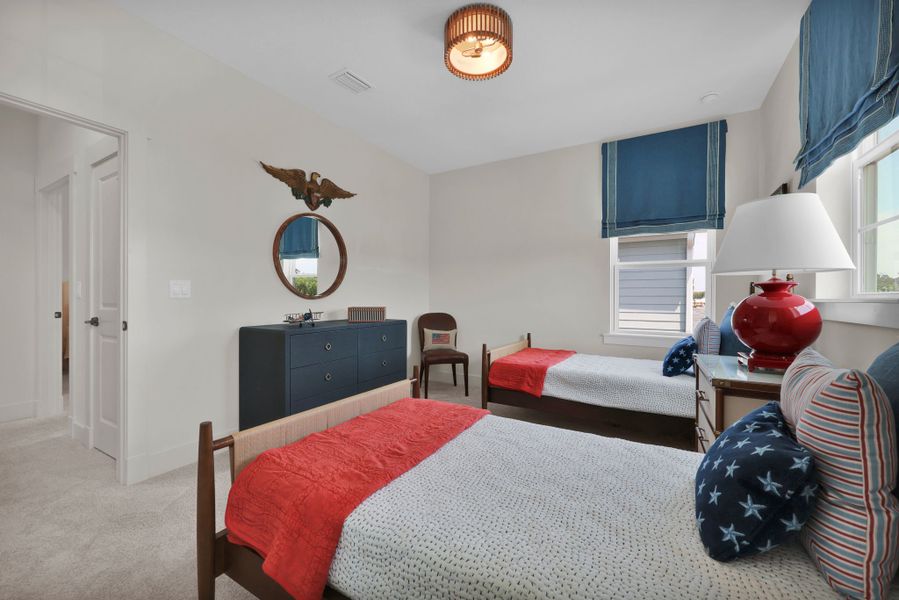 Representative furnished interior of a home built from the Scarlett by Riverside Homes in Mariposa at EverRange 50' Series, Jacksonville (Image 66).