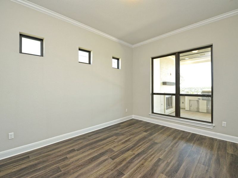Representative unfurnished interior of a home built from the Catalina by Giddens Homes in Clearwater Ranch, Liberty Hill (Image 143).