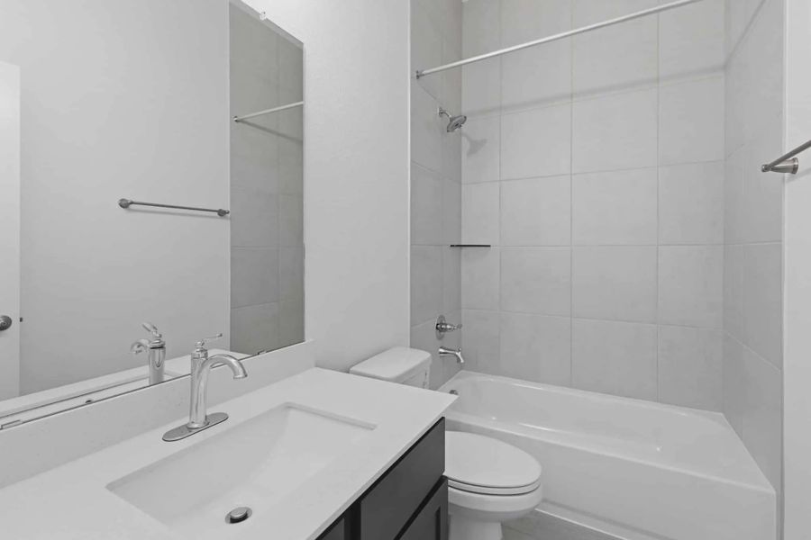 Furnished interior view inside a new home in Attwater 55s, Waller (Image 10).