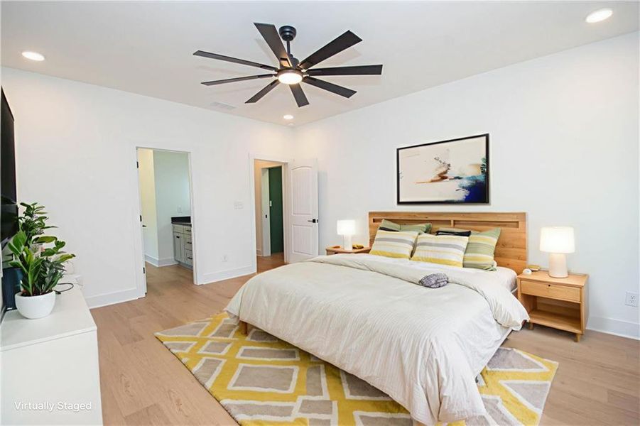 Furnished interior view inside a new home in , Fayetteville (Image 19).