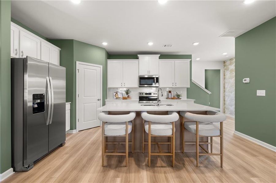 Furnished interior view inside a new home in Lake Carlton, Loganville (Image 7).