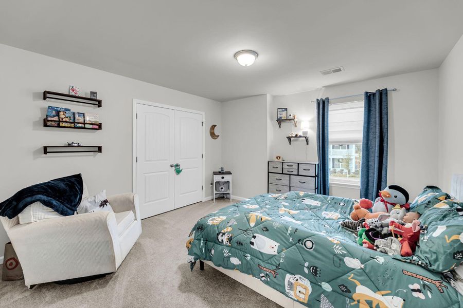 Furnished interior view inside a new home in Cordgrass Landing, Johns Island (Image 36).