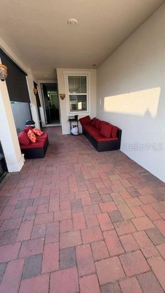 Exterior details and patio area of a home in Villamar - Classic Series, Winter Haven (Image 3).