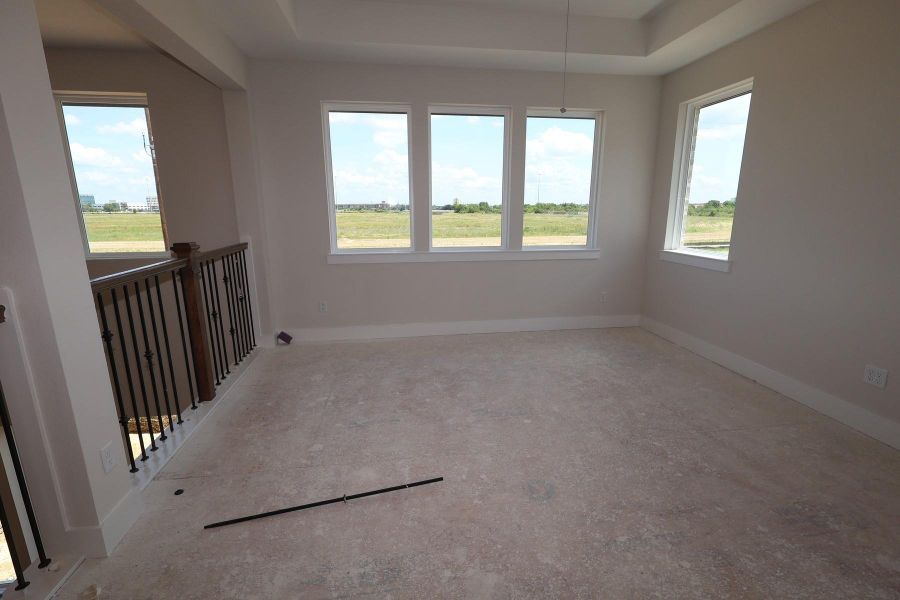 In-progress construction of a new home in Dunham Pointe, Cypress, TX (Image 9).