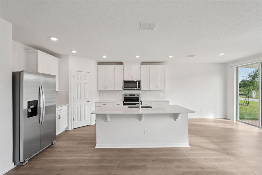 Furnished interior view inside a new home in The Meadow at Crossprairie, St. Cloud (Image 7).