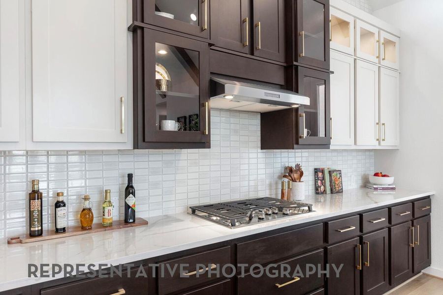 Furnished interior view inside a new home in Easton Park, Austin (Image 6).