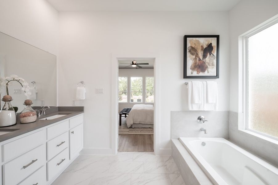 Representative furnished interior of a home built from the Wren by Tri Pointe Homes in Trillium, Richmond (Image 63). Representative furnished interior of a home built from the Wren by Tri Pointe Homes in Trillium, Richmond (Image 63).