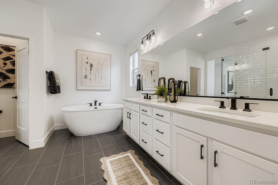 Furnished interior view inside a new home in Uplands, Westminster (Image 11).