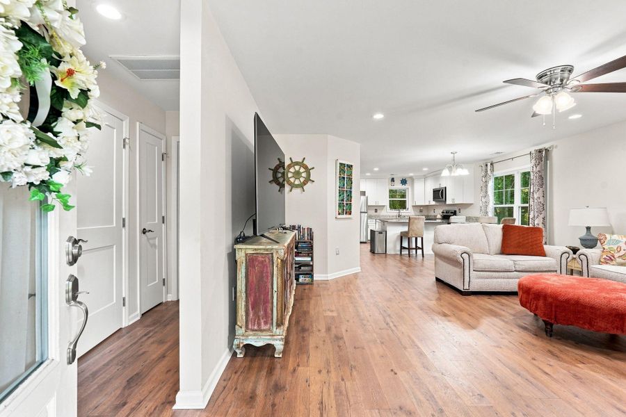 Furnished interior view inside a new home in , St. Matthews (Image 14).