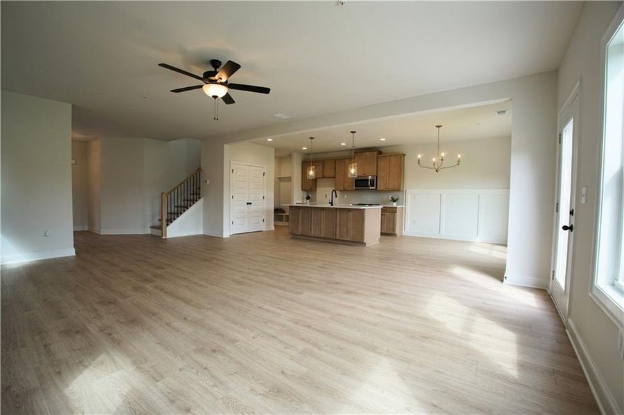 Spacious, unfurnished interior of a new home in , Marietta (Image 31). Spacious, unfurnished interior of a new home in , Marietta (Image 31).