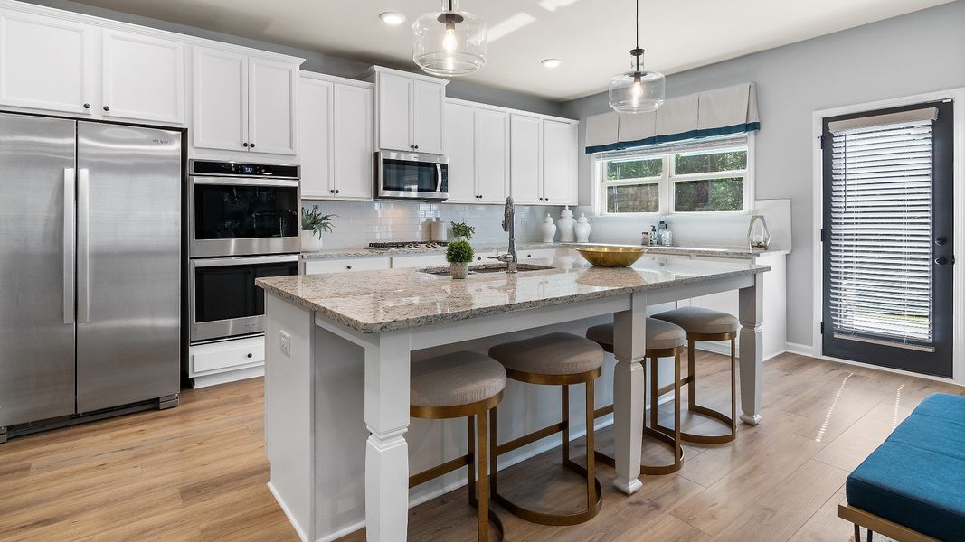 Furnished interior view inside a new home in Camp Creek Village, Atlanta (Image 15).