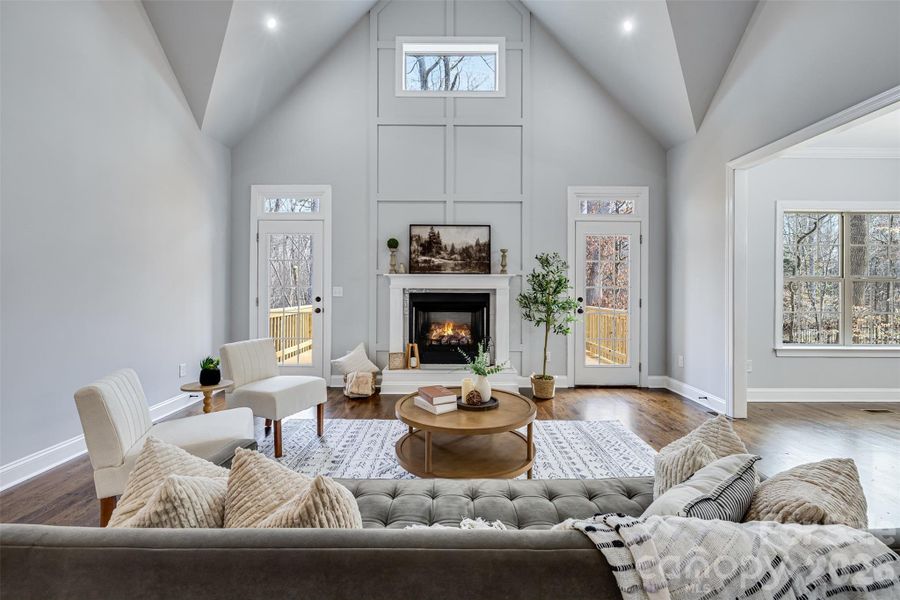 Furnished interior view inside a new home in , Gastonia (Image 11).