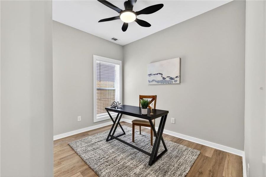 Furnished interior view inside a new home in , Hapeville (Image 29).