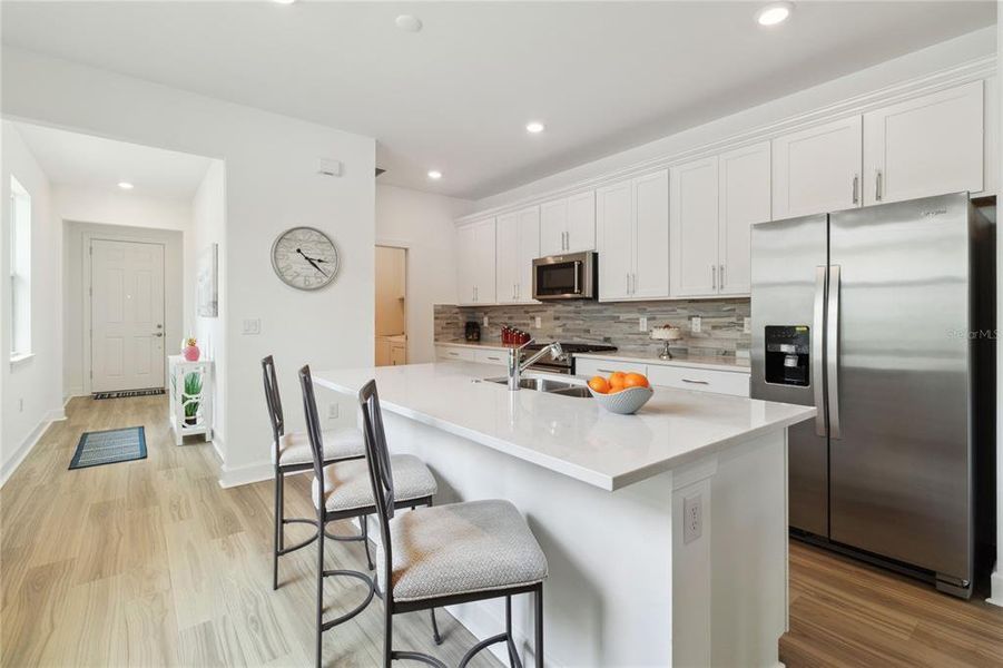 Furnished interior view inside a new home in , Englewood (Image 9).