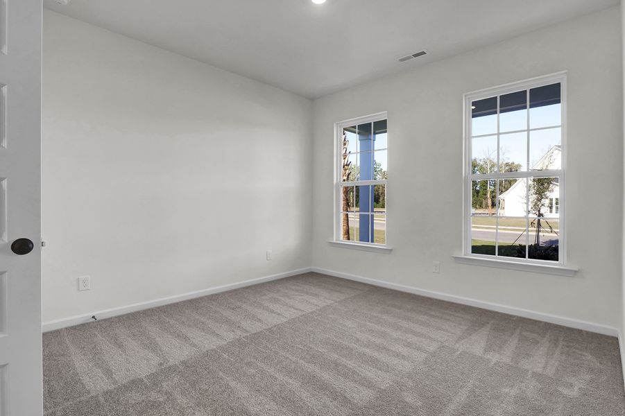 Spacious, unfurnished interior of a new home in Grand Park, Leland (Image 20). Spacious, unfurnished interior of a new home in Grand Park, Leland (Image 20).