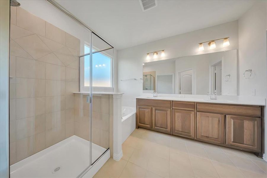Furnished interior view inside a new home in Liberty Pointe, Gainesville (Image 12).