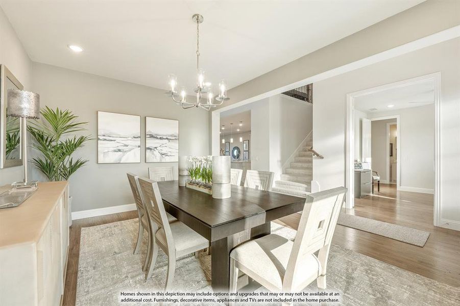 Furnished interior view inside a new home in Mosaic, Celina (Image 6). Furnished interior view inside a new home in Mosaic, Celina (Image 6).