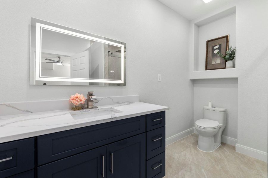 1st floor primary bathroom