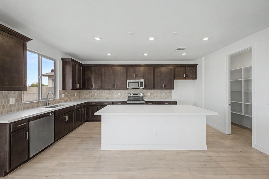 Furnished interior view inside a new home in Skyline Village, San Tan Valley (Image 4).