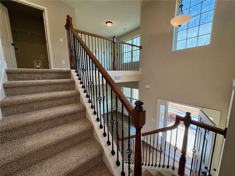Spacious, unfurnished interior of a new home in , Grayson (Image 24). Spacious, unfurnished interior of a new home in , Grayson (Image 24).
