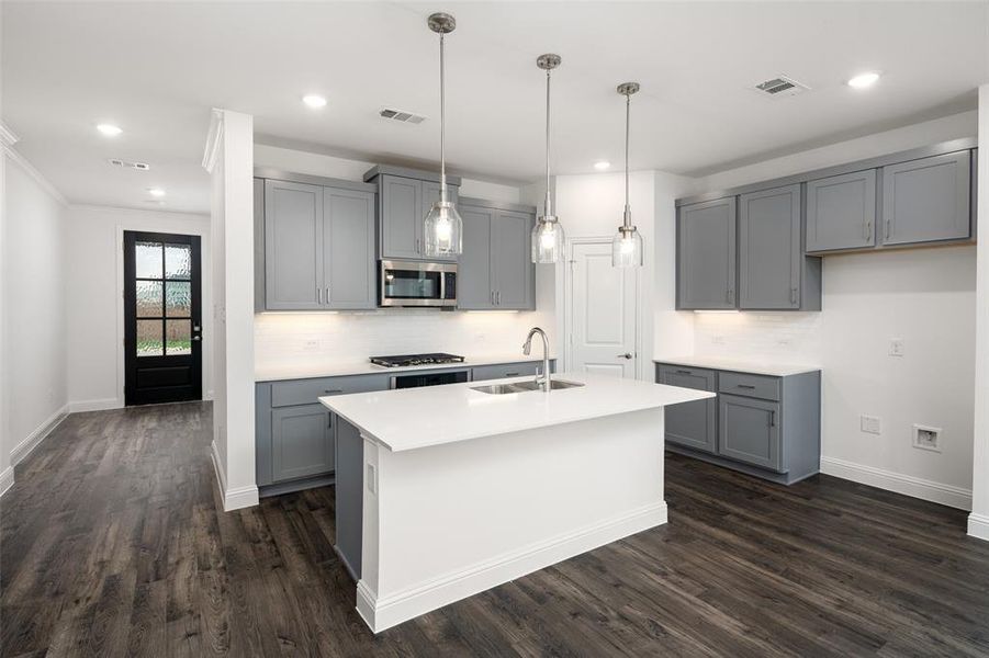 Furnished interior view inside a new home in Walden Pond, Forney (Image 7).