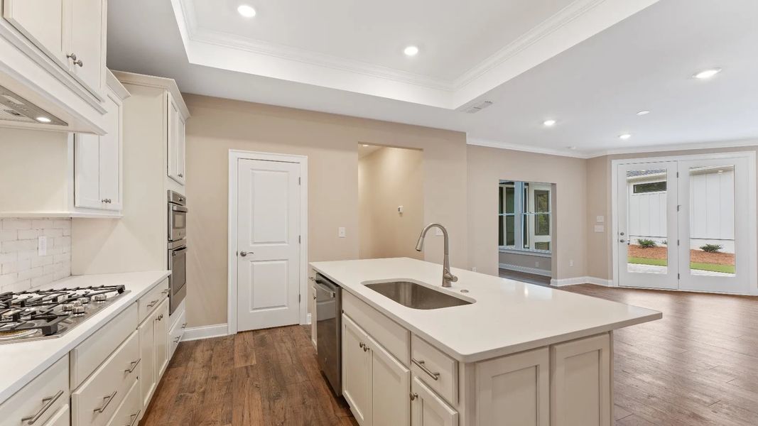 Furnished interior view inside a new home in The Courtyards at Redbud Lane, Canton (Image 9).