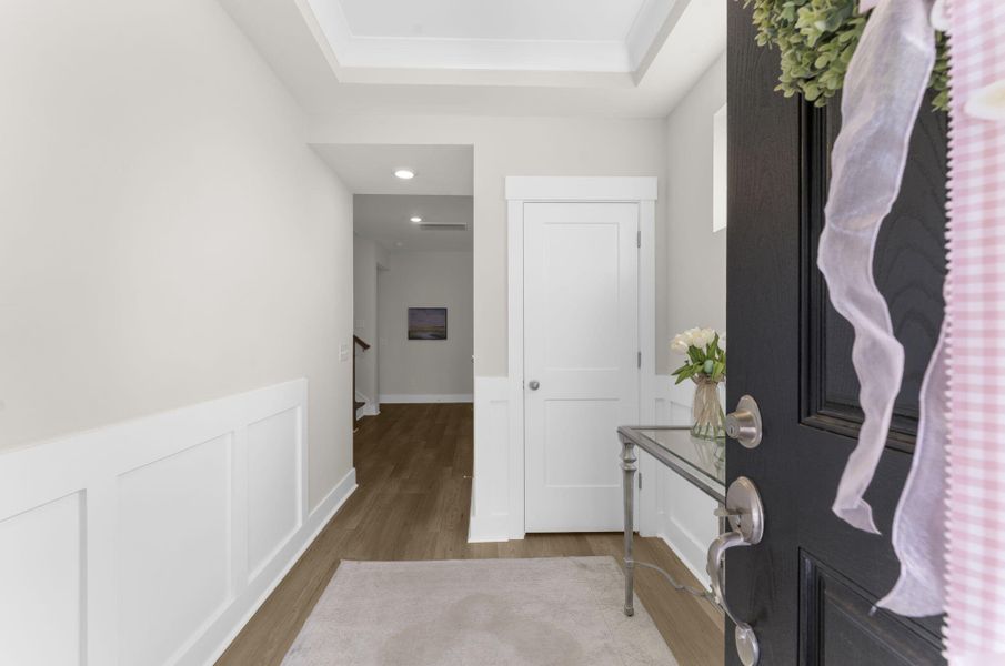 Furnished interior view inside a new home in , Charleston (Image 14).