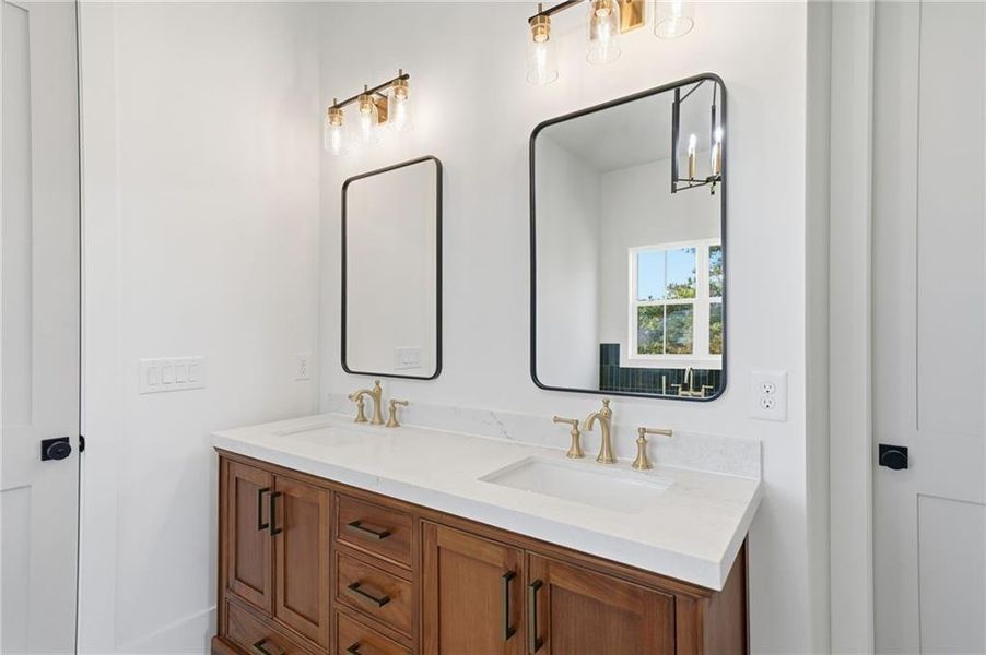 Furnished interior view inside a new home in , Canton (Image 41).
