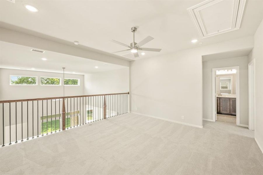 Spacious, unfurnished interior of a new home in Timberbrook 3B-4A, Justin (Image 22).