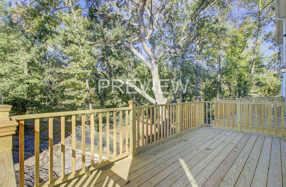 Exterior details and patio area of a home in , Johns Island (Image 18).