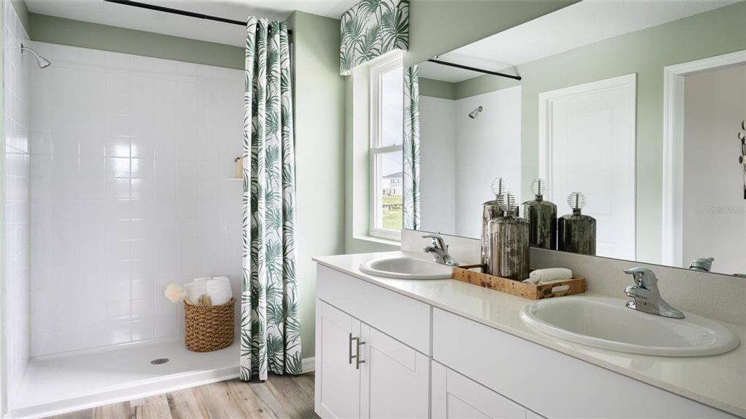 Furnished interior view inside a new home in Villa Mar, Winter Haven (Image 7).