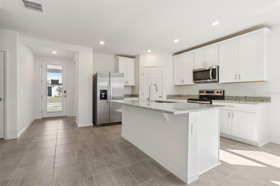 Furnished interior view inside a new home in Springs at Lake Alfred - Signature Series, Lake Alfred (Image 15).