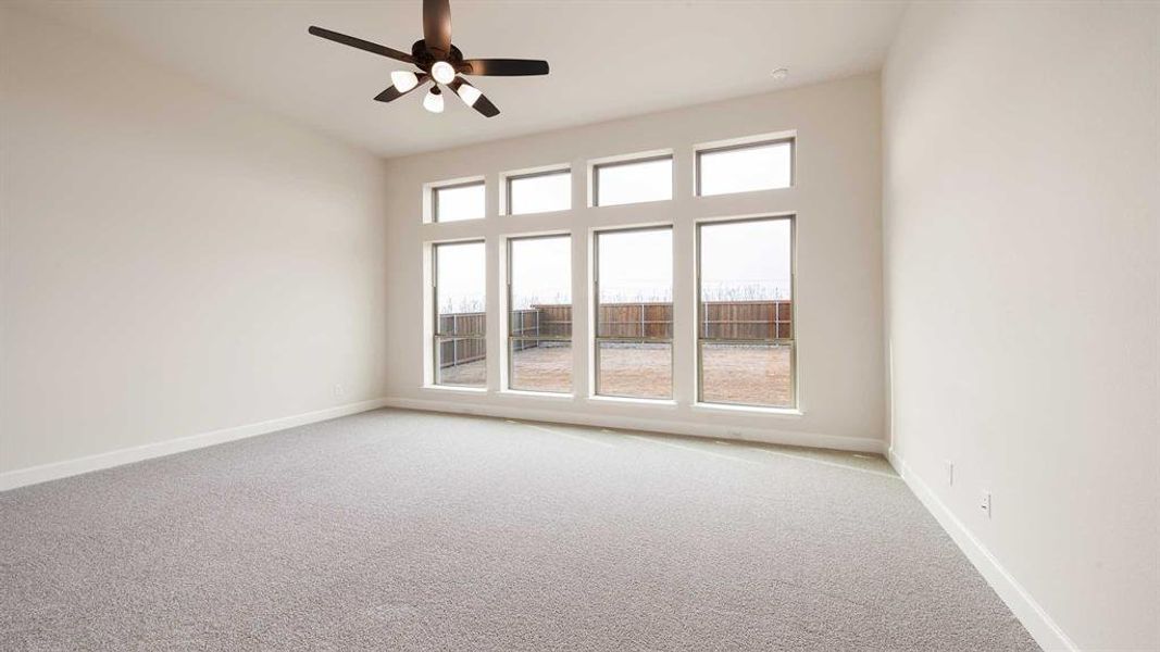 Spacious, unfurnished interior of a new home in Trinity Falls, McKinney (Image 19).