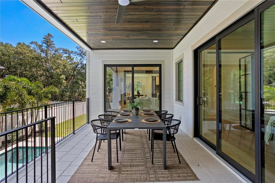 Furnished interior view inside a new home in , Tampa (Image 52).