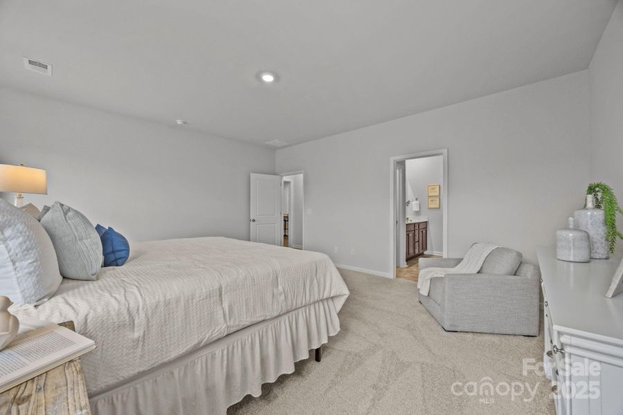 Furnished interior view inside a new home in McFarland Estates, York (Image 6).
