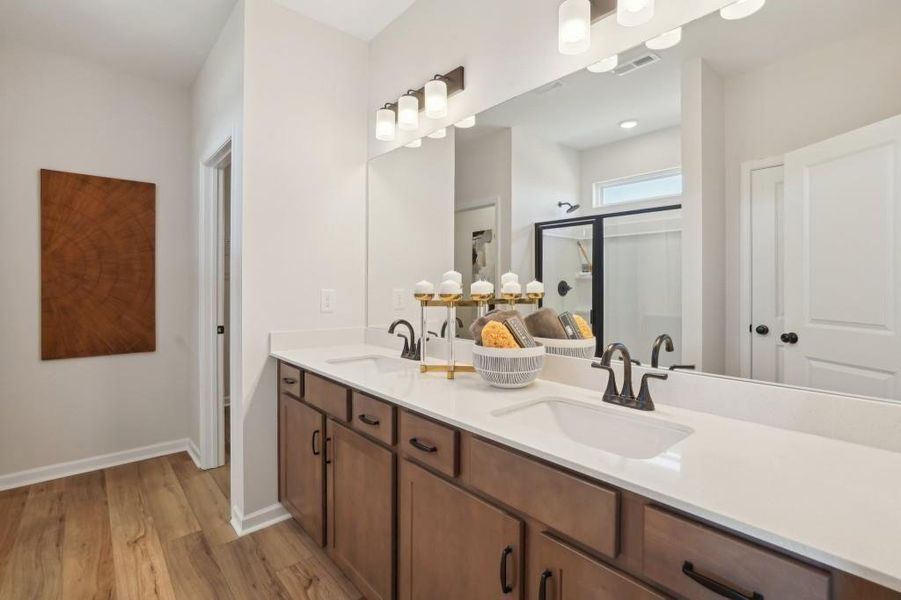Furnished interior view inside a new home in Sycamore Crest, Calhoun (Image 30).