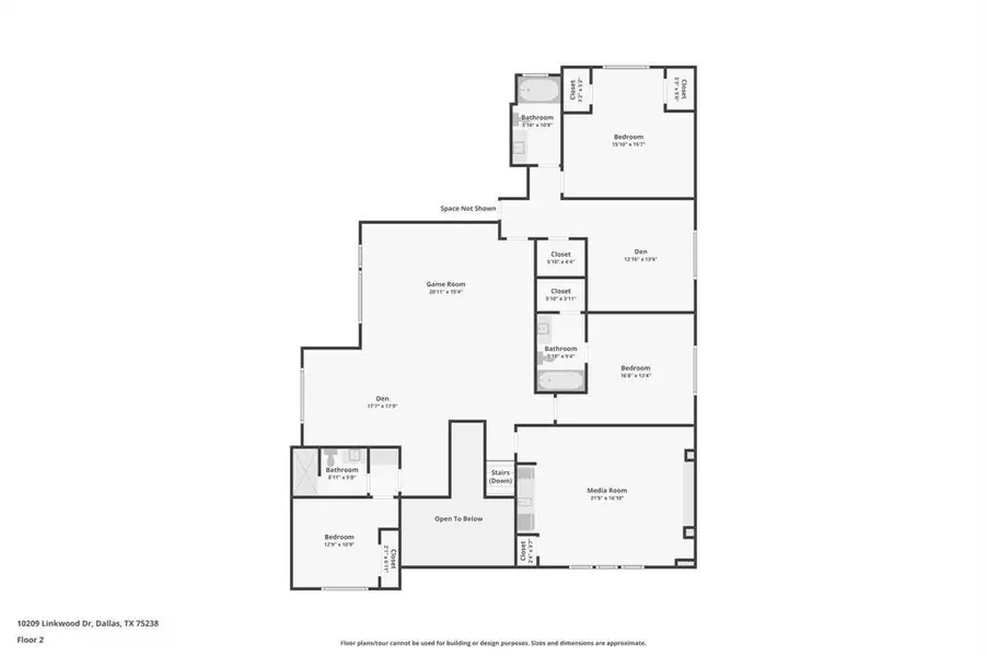 Second Floor - Floorplan