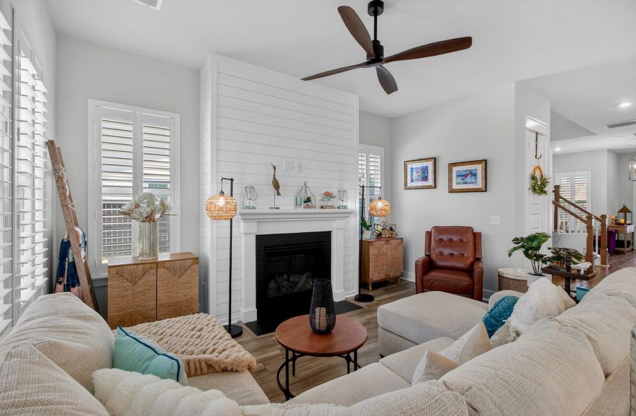 Furnished interior view inside a new home in Carnes Crossroads, Summerville (Image 15).