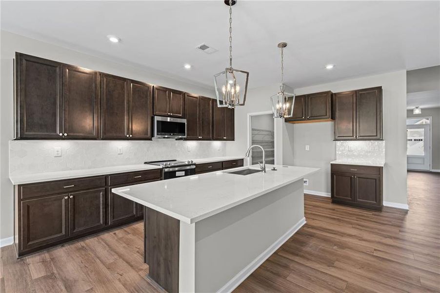 Furnished interior view inside a new home in Twin Lakes, Hoschton (Image 13).
