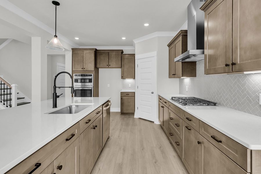 Furnished interior view inside a new home in Six Oaks, Summerville (Image 12).