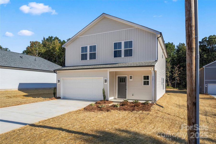 Front exterior of a new home in , Albemarle, NC, highlighting curb appeal (Image 21). Front exterior of a new home in , Albemarle, NC, highlighting curb appeal (Image 21).