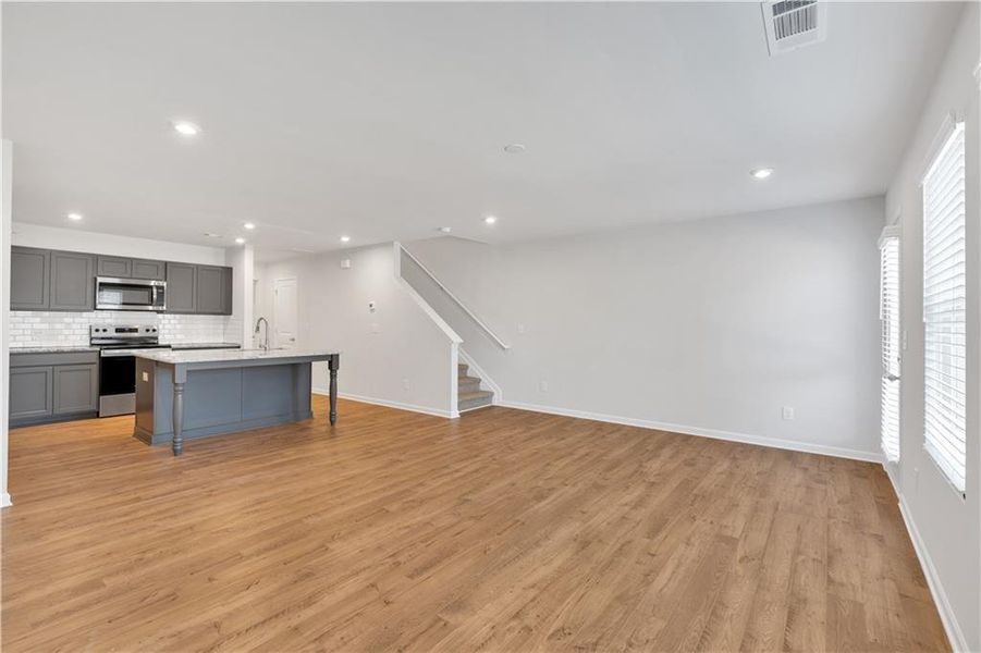 Spacious, unfurnished interior of a new home in Village Green, Adairsville (Image 18). Spacious, unfurnished interior of a new home in Village Green, Adairsville (Image 18).