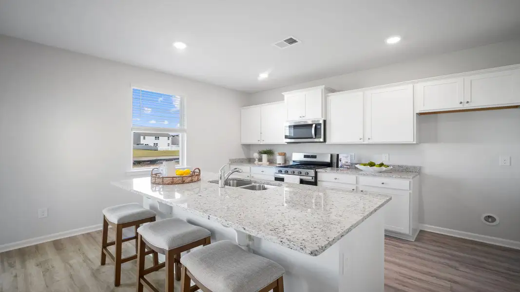 Furnished interior view inside a new home in The Pines at New Hampstead, Savannah (Image 3).