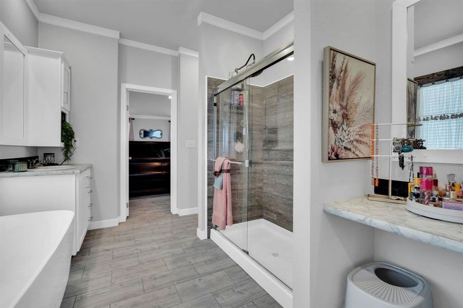 Furnished interior view inside a new home in , Italy (Image 14).