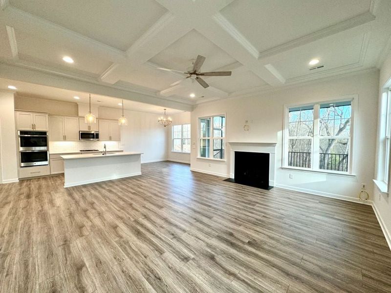 Representative unfurnished interior of a home built from the Avalon by Niblock Homes in Red Hill, Concord (Image 5).