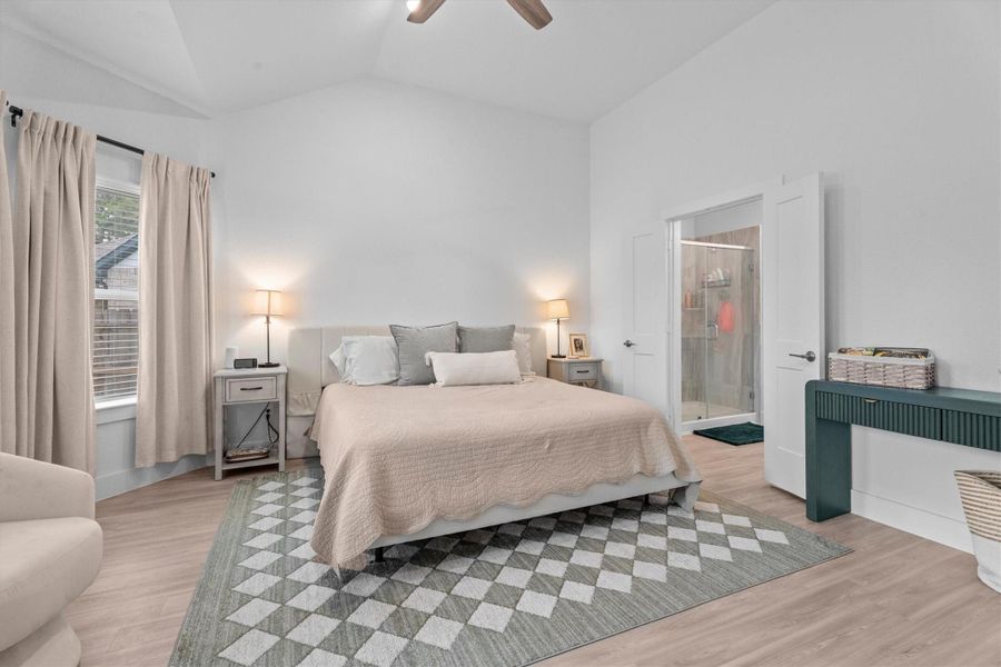 Furnished interior view inside a new home in Sorella, Tomball (Image 30).