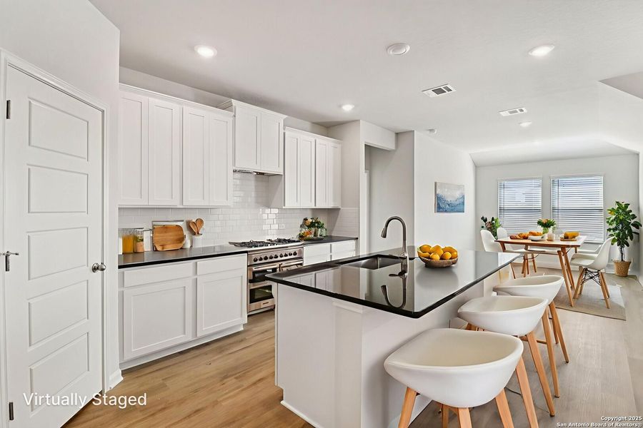 Furnished interior view inside a new home in Arcadia Ridge - Premier Series, San Antonio (Image 7).