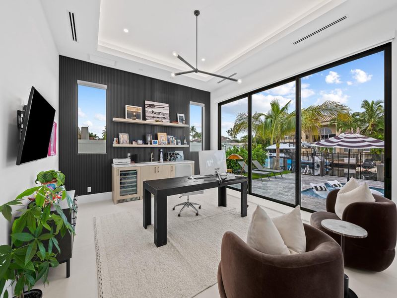 Furnished interior view inside a new home in , Lighthouse Point (Image 7).